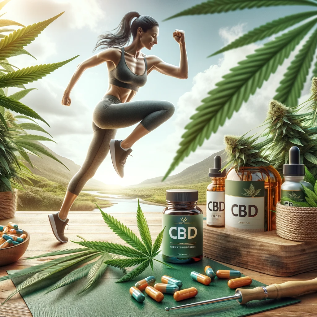 Rejoignez la révolution du bien-être avec le CBD : découvrez comment cette merveille naturelle peut stimuler votre métabolisme et favoriser une santé optimale. Image ultra-réaliste à l'appui.